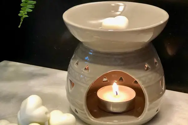 A photo of my tea light wax warmer